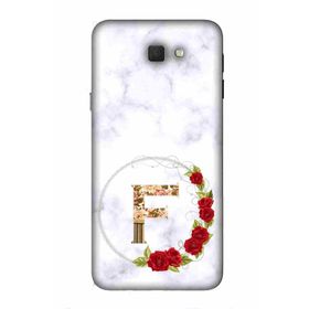 Zipax 2077 Samsung Galaxy J5 Prime F Harfi Baskılı Uyumlu Silikon Kılıf