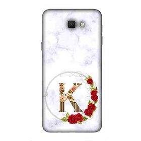 Zipax 2080 Samsung Galaxy J5 Prime K Harfi Baskılı Uyumlu Silikon Kılıf