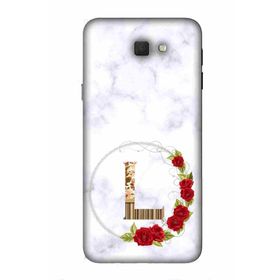 Zipax 2081 Samsung Galaxy J5 Prime L Harfi Baskılı Uyumlu Silikon Kılıf