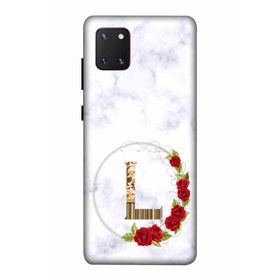 Zipax 2081 Samsung Galaxy Note 10 Lite L Harfi Baskılı Uyumlu Silikon Kılıf