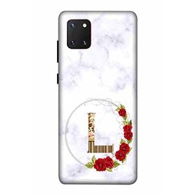 Zipax 2081 Samsung Galaxy Note 10 Lite L Harfi Baskılı Uyumlu Silikon Kılıf