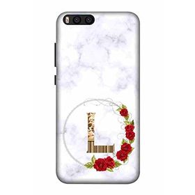 Zipax 2081 Xiaomi Mi Note 3 L Harfi Baskılı Uyumlu Silikon Kılıf