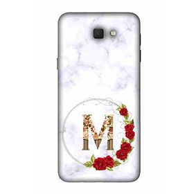 Zipax 2082 Samsung Galaxy J5 Prime M Harfi Baskılı Uyumlu Silikon Kılıf