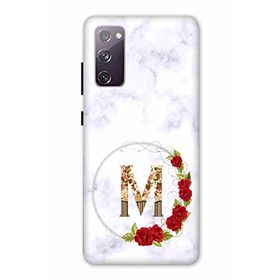 Zipax 2082 Samsung Galaxy S20 FE M Harfi Baskılı Uyumlu Silikon Kılıf