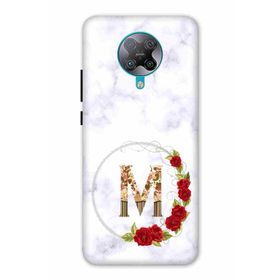 Zipax 2082 Xiaomi Poco F2 Pro M Harfi Baskılı Uyumlu Silikon Kılıf