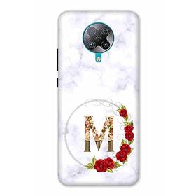 Zipax 2082 Xiaomi Poco F2 Pro M Harfi Baskılı Uyumlu Silikon Kılıf