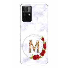 Zipax 2082 Xiaomi Poco X4 M Harfi Baskılı Uyumlu Silikon Kılıf