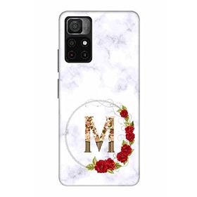 Zipax 2082 Xiaomi Poco X4 M Harfi Baskılı Uyumlu Silikon Kılıf