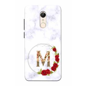 Zipax 2082 Xiaomi Redmi 5 Plus M Harfi Baskılı Uyumlu Silikon Kılıf