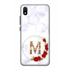 Zipax 2082 Xiaomi Redmi 7A M Harfi Baskılı Uyumlu Silikon Kılıf