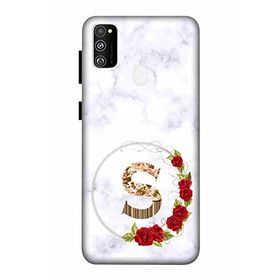 Zipax 2085 Samsung Galaxy M21 S Harfi Baskılı Uyumlu Silikon Kılıf