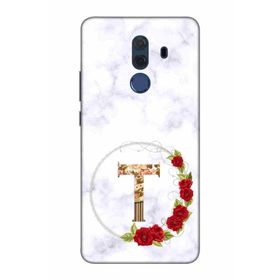 Zipax 2086 Huawei Mate 10 Pro T Harfi Baskılı Uyumlu Silikon Kılıf