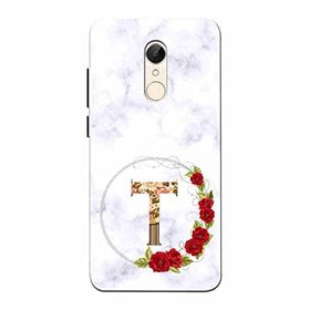 Zipax 2086 Xiaomi Redmi 5 Plus T Harfi Baskılı Uyumlu Silikon Kılıf
