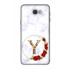 Zipax 2087 Samsung Galaxy J5 Prime Y Harfi Baskılı Uyumlu Silikon Kılıf