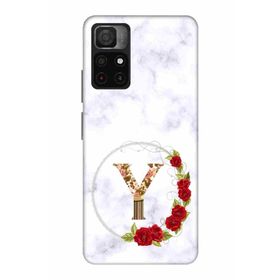 Zipax 2087 Xiaomi Poco M4 Pro Y Harfi Baskılı Uyumlu Silikon Kılıf