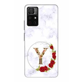 Zipax 2087 Xiaomi Poco M4 Pro Y Harfi Baskılı Uyumlu Silikon Kılıf