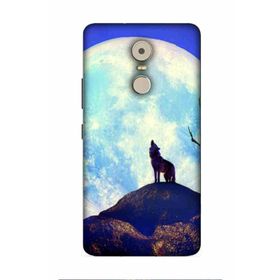 Zipax 2097 Lenovo K6 Note Lenova Kurt Baskılı Uyumlu Silikon Kılıf
