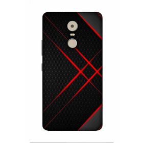 Zipax 2113 Lenovo K6 Note Lenova Kırmızı Çizgi Baskılı Uyumlu Silikon Kılıf