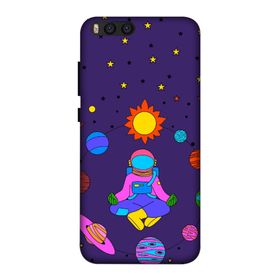 Zipax 8530 Xiaomi Mi Note 3 Astronot Uzay Baskılı Uyumlu Silikon Kılıf