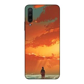 Zipax 8554 Huawei Y9S Kızıl Hava Baskılı Uyumlu Silikon Kılıf