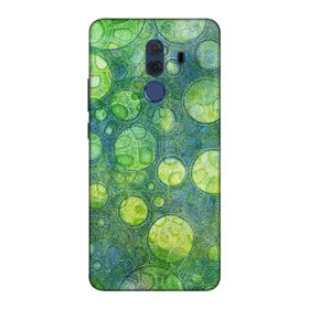 Zipax 8800 Huawei Mate 10 Pro Yeşil Yuvarlak Desenli Uyumlu Silikon Kılıf