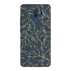Zipax 8807 Huawei Mate 10 Pro Gri Baskılı Uyumlu Silikon Kılıf