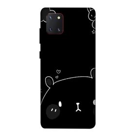 Zipax 8847 Samsung Galaxy Note 10 Lite Ayıcık Baskılı Uyumlu Silikon Kılıf