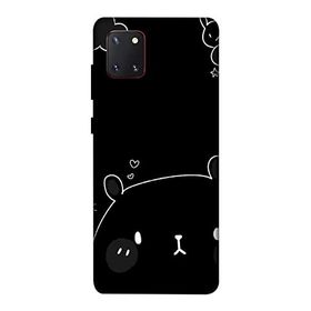 Zipax 8847 Samsung Galaxy Note 10 Lite Ayıcık Baskılı Uyumlu Silikon Kılıf