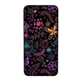 Zipax 8900 LG Q6 Çiçekli Baskılı Uyumlu Silikon Kılıf