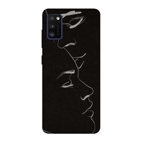 Zipax 8912 Samsung Galaxy A41 Sevgili Baskılı Uyumlu Silikon Kılıf