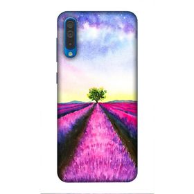 Zipax 8934 Samsung Galaxy A30S Pembe Çiçekler Baskılı Uyumlu Silikon Kılıf