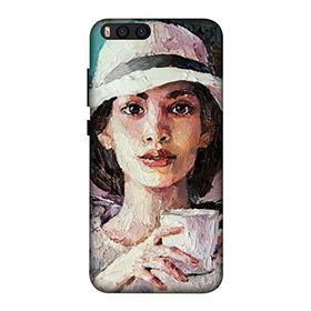 Zipax 8938 Xiaomi Mi 6 Şapkalı Kız Baskılı Uyumlu Silikon Kılıf