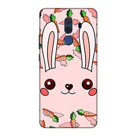 Zipax 8946 Huawei Mate 10 Pro Pembe Tavşan Baskılı Uyumlu Silikon Kılıf