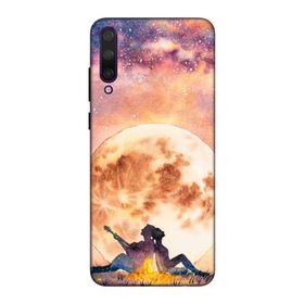 Zipax 8956 Huawei Y9S Ay ve Gitarcı Baskılı Uyumlu Silikon Kılıf