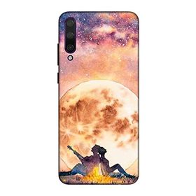 Zipax 8956 Huawei Y9S Ay ve Gitarcı Baskılı Uyumlu Silikon Kılıf