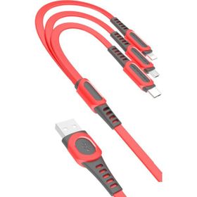 Zipax KNF-DC19 Samsung Galaxy S20 3 in 1 Type-C Şarj Kablosu