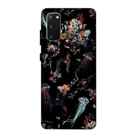Zipax Samsung Galaxy S20 Deniz Anası Baskılı Silikon Kılıf