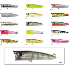 Zipbaits Popper 493 68 mm Su Üstü Poping 8.3 gr Maket Balık
