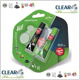 Zipper 16 gr Şeffaf Glue İran Malı Çift Karışımlı Yapıştırıcı