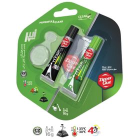 Zipper 16 gr Şeffaf Glue İran Malı Çift Karışımlı Yapıştırıcı