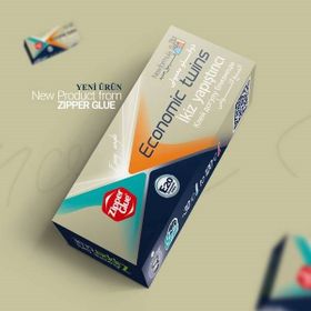 Zipper 20 gr Çift Karışımlı Plastik Çelik Yapıştırıcı