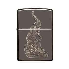 Zippo 150 Zentangle Elephant Design Çakmak