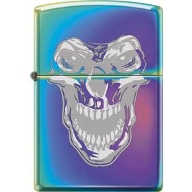 Zippo 151-067328 Skull Face Design Çakmak