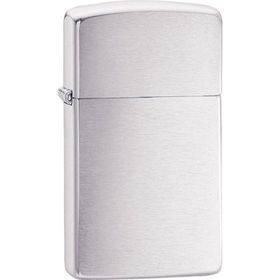 Zippo 1600 Slim Br Finish Chrome Çakmak