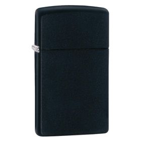 Zippo 1618 Slim Black Matte Çakmak