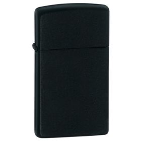 Zippo 1618 Slim Black Matte Çakmak