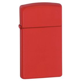 Zippo 1633-045526 Slim Red Matte Çakmak