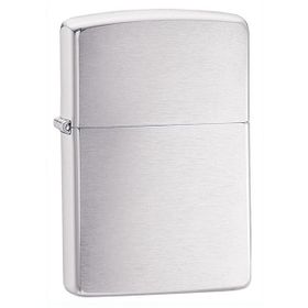 Zippo 200-019272 Reg Brush Finish Chrome Çakmak