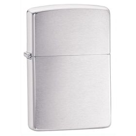 Zippo 200-019272 Reg Brush Finish Chrome Çakmak