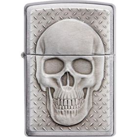 Zippo 200 Skull With Brain Surprise Çakmak